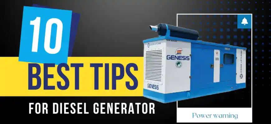 Diesel Generator the best 10 maintenance tips
