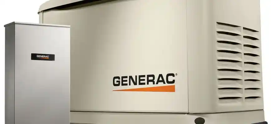 standby generator 10kw with 16 circuit transfer switch wifi enabled